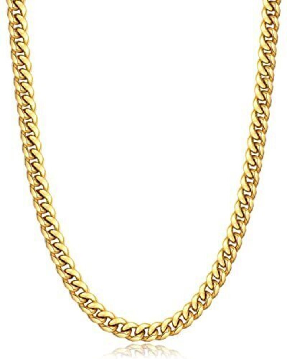 3059 Gold Chain & Boys, 18K Gold Plated 's Necklaces Chain Cuban Link Chain